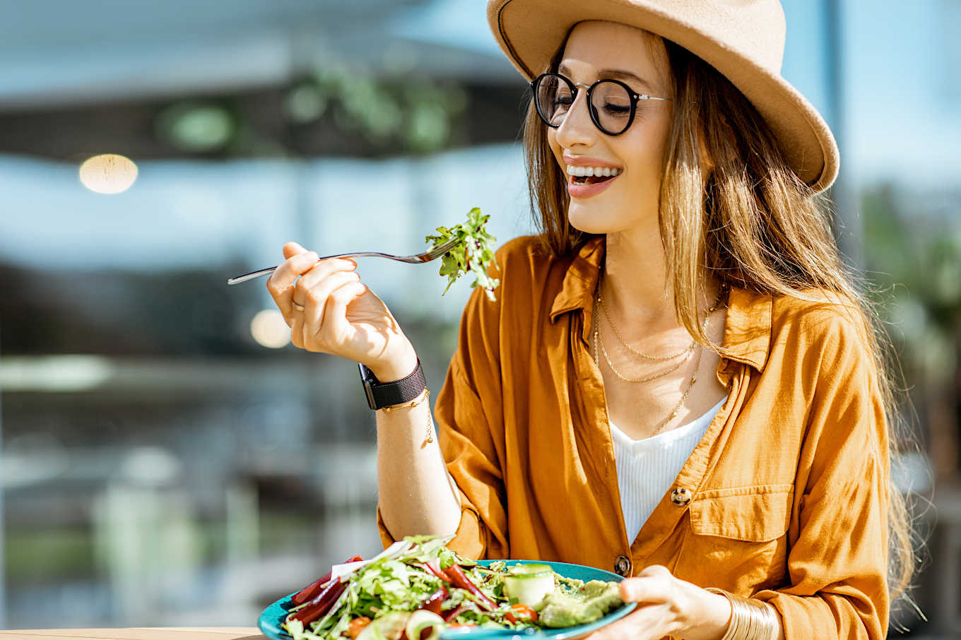 Como construir saladas saudáveis ​​para o seu plano de perda de peso